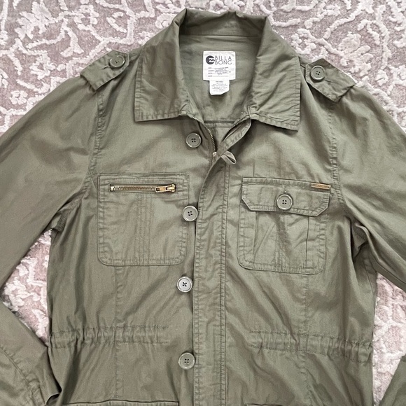 Billabong Women’s Cargo Army Jacket - Picture 6 of 14